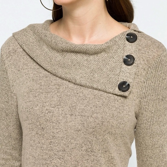 Fortune + Ivy Brushed Knit Top - Picture 5 of 11